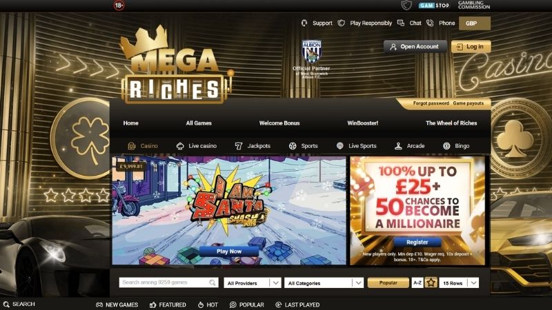 Mega Riches Casino